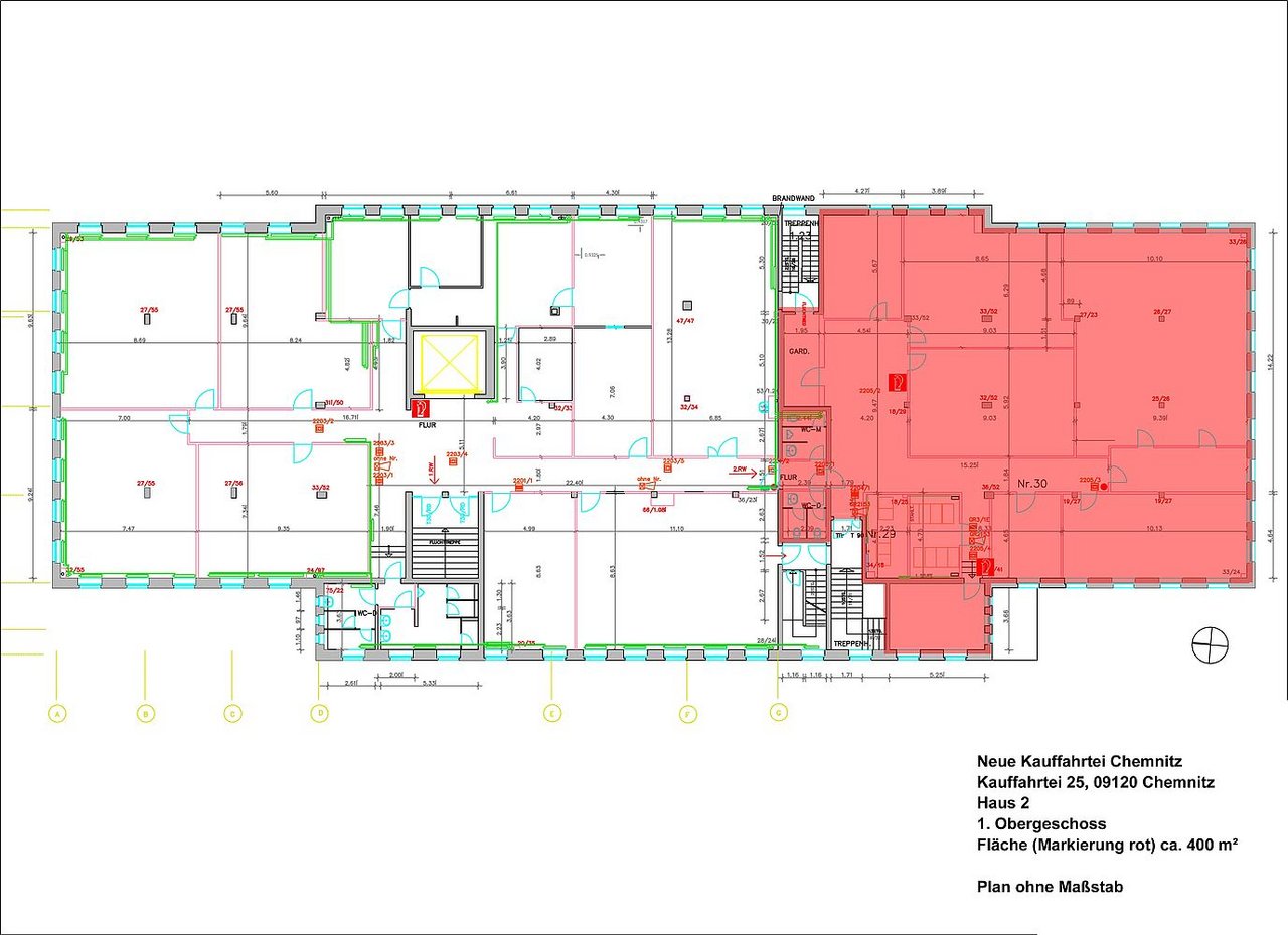 Grundriss Haus 2, 1. Obergeschoss